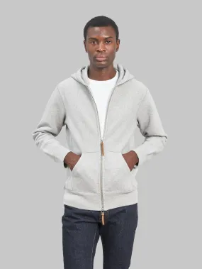 3sixteen Heavyweight Zip Hoody Grey