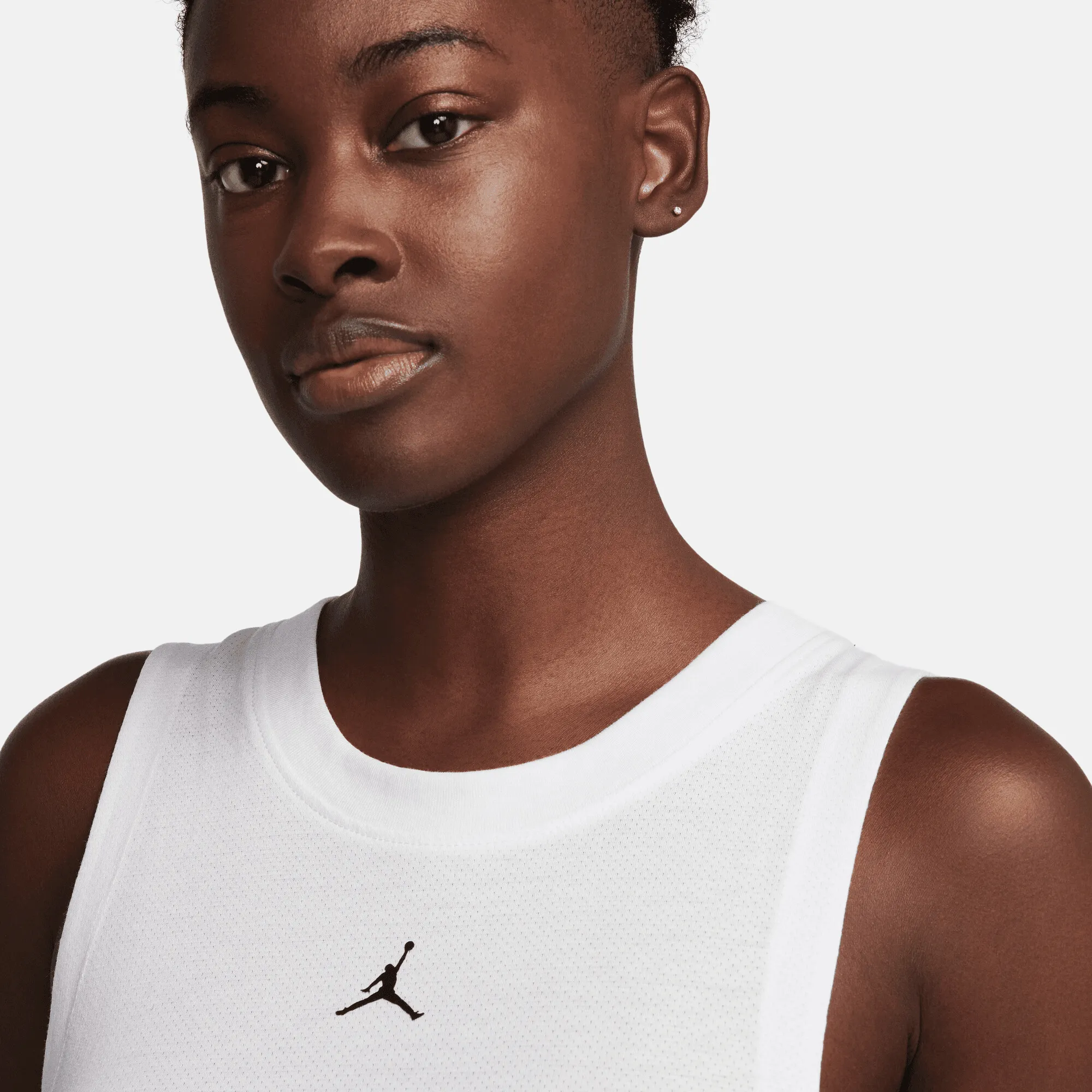 Air Jordan Sport Women's White Diamond Tank Top