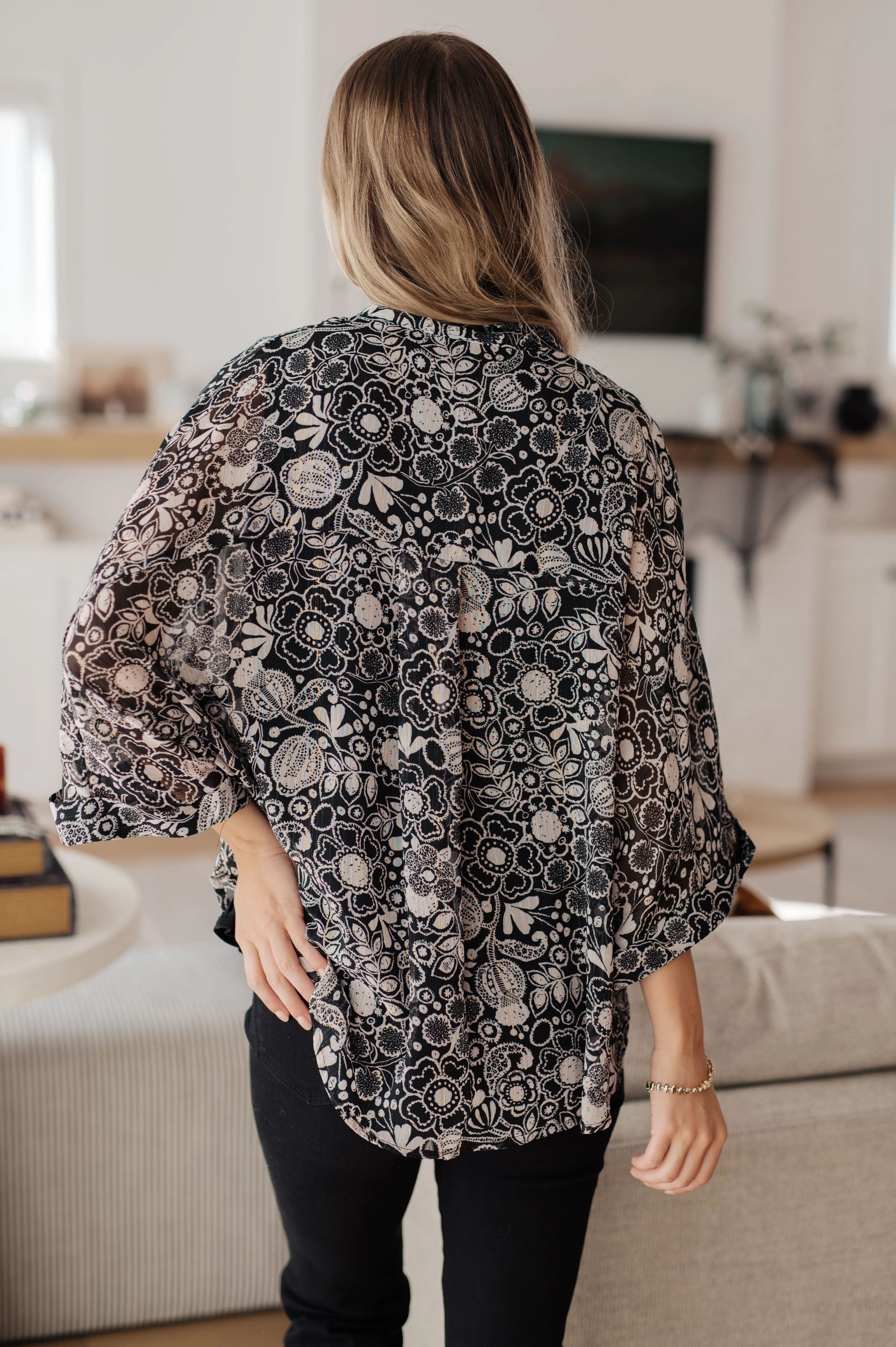 All Day Floral Top