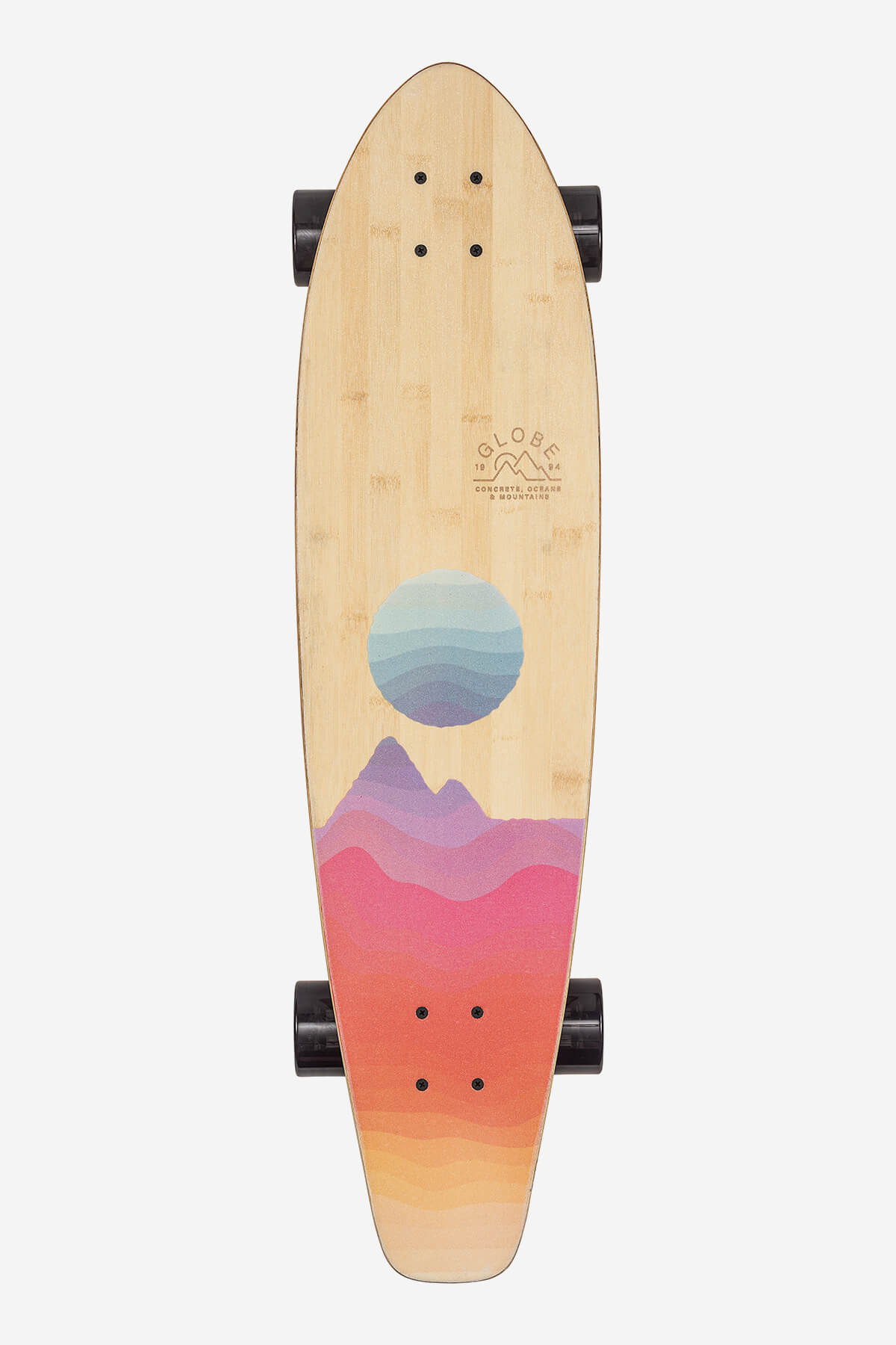 Arcadia - Bamboo/Mountains - 35.875 Longboard