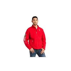 Ariat New Team Softshell Mexico Jacket  Red