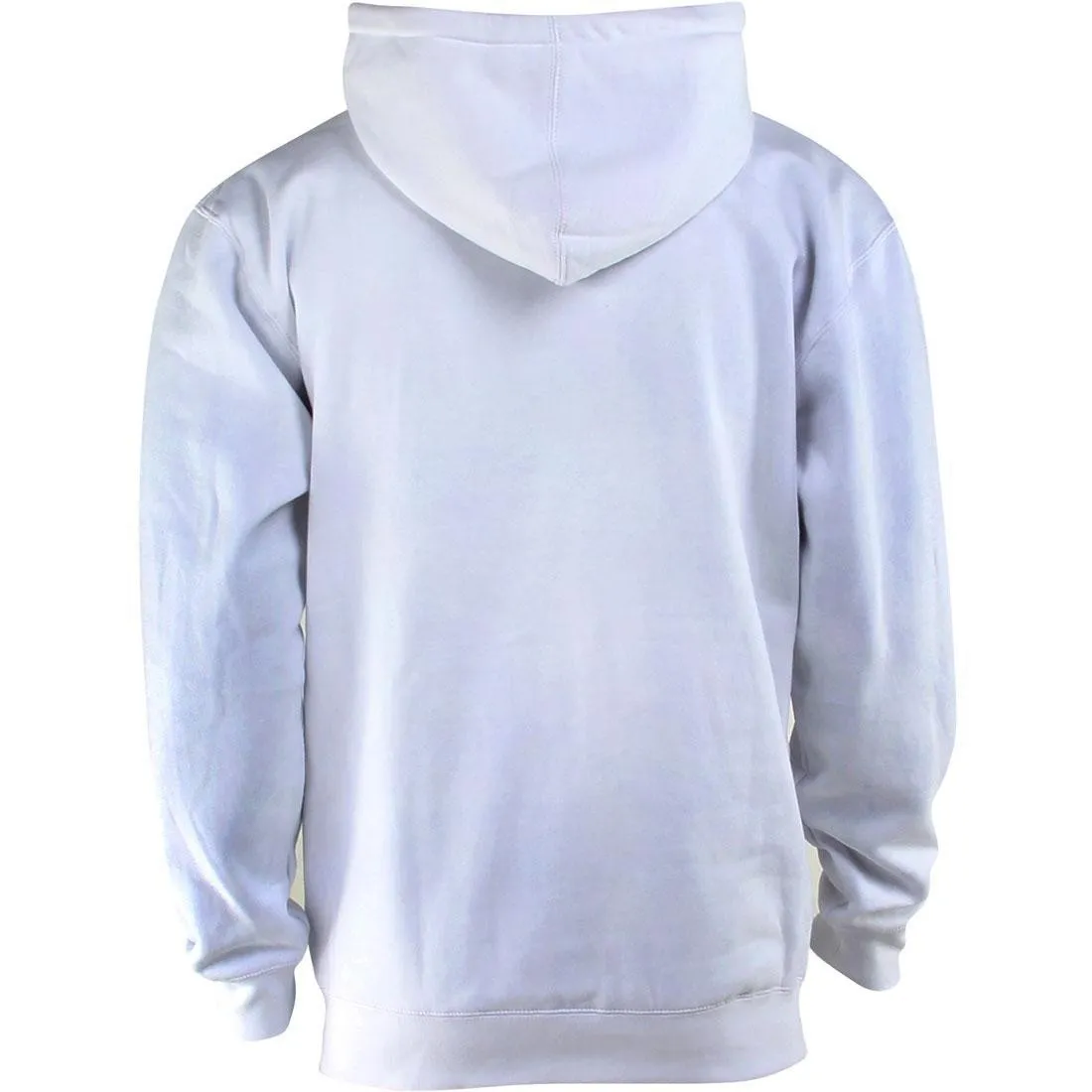 BAIT Script Logo Pullover Hoody (white / white)