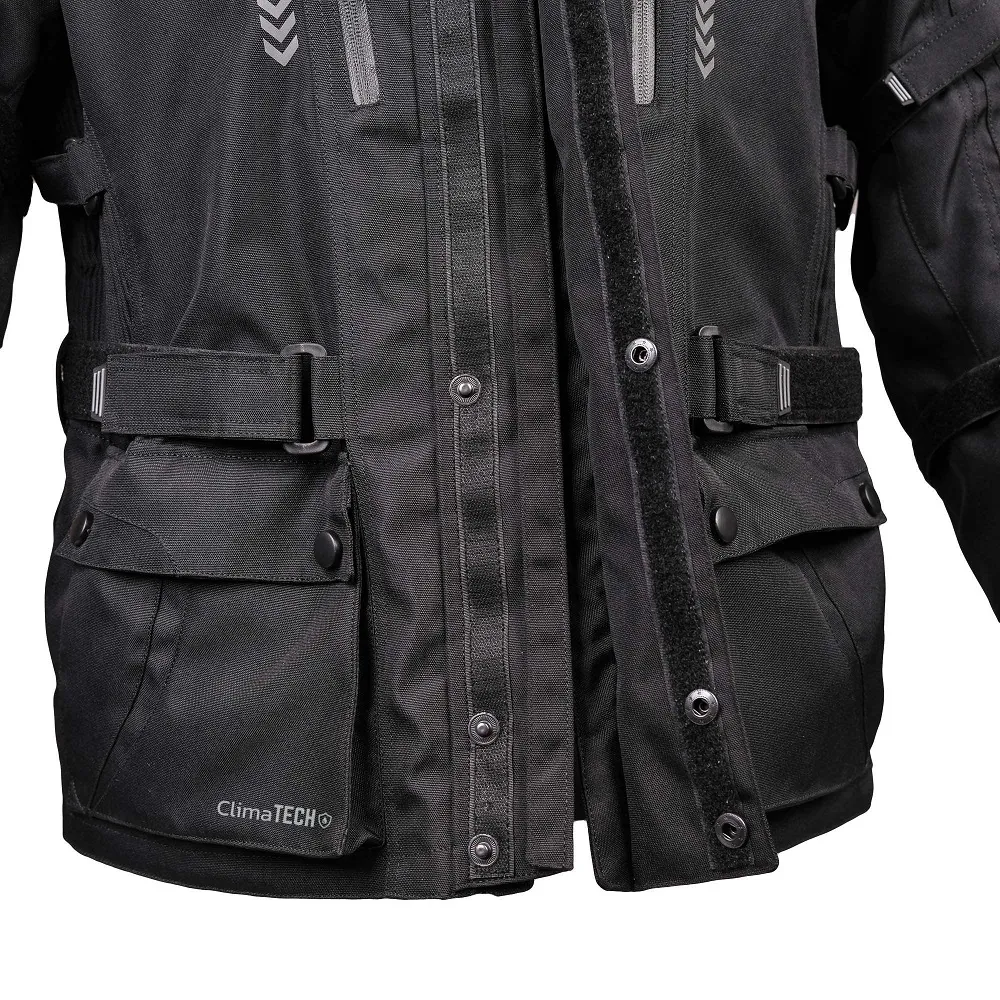 Bike It Triple Black Jacket