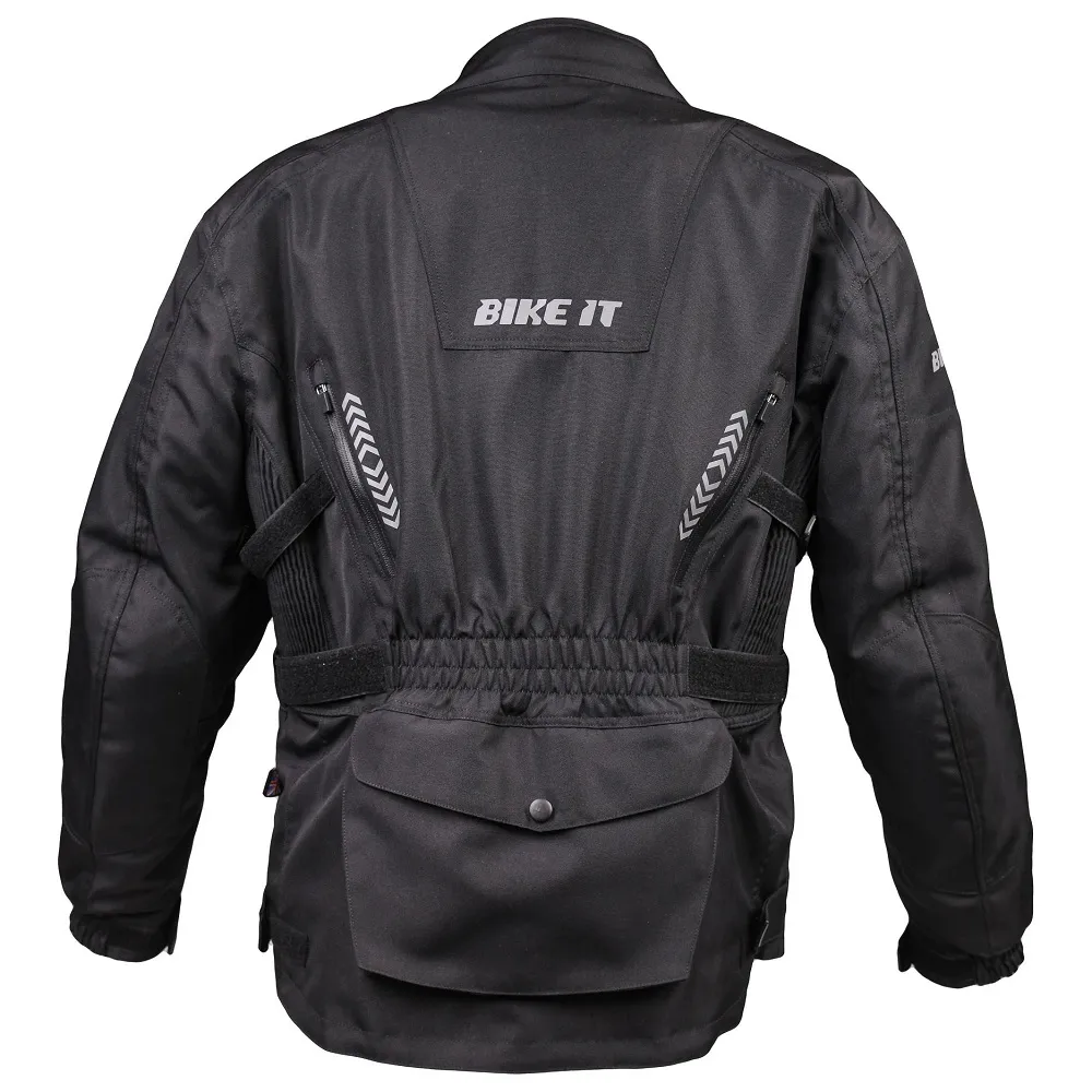 Bike It Triple Black Jacket