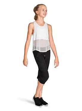 Bloch Child Mesh Detail Tank Top - FT5218C