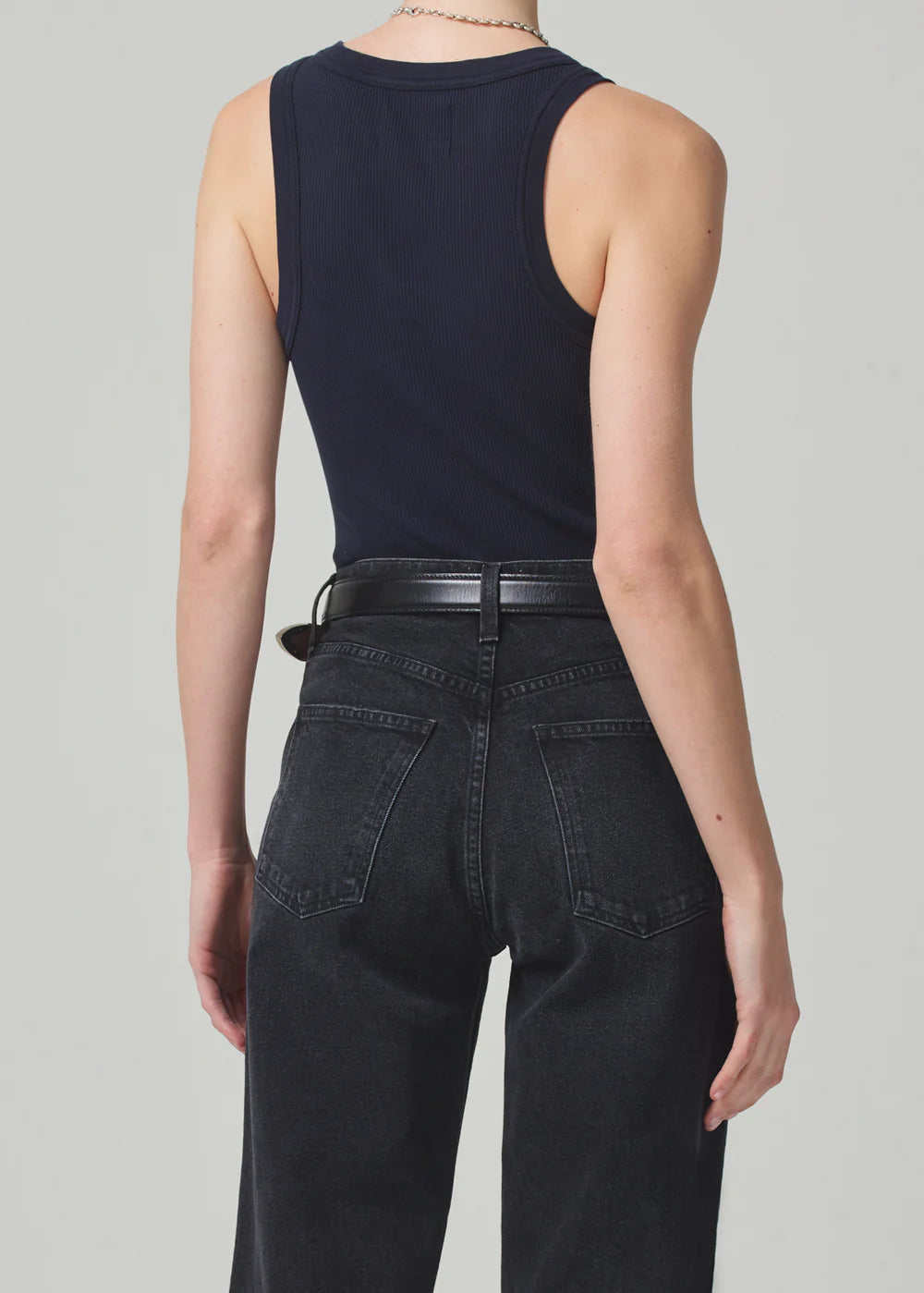 Citizens of Humanity - Isabel Rib Tank - Navy