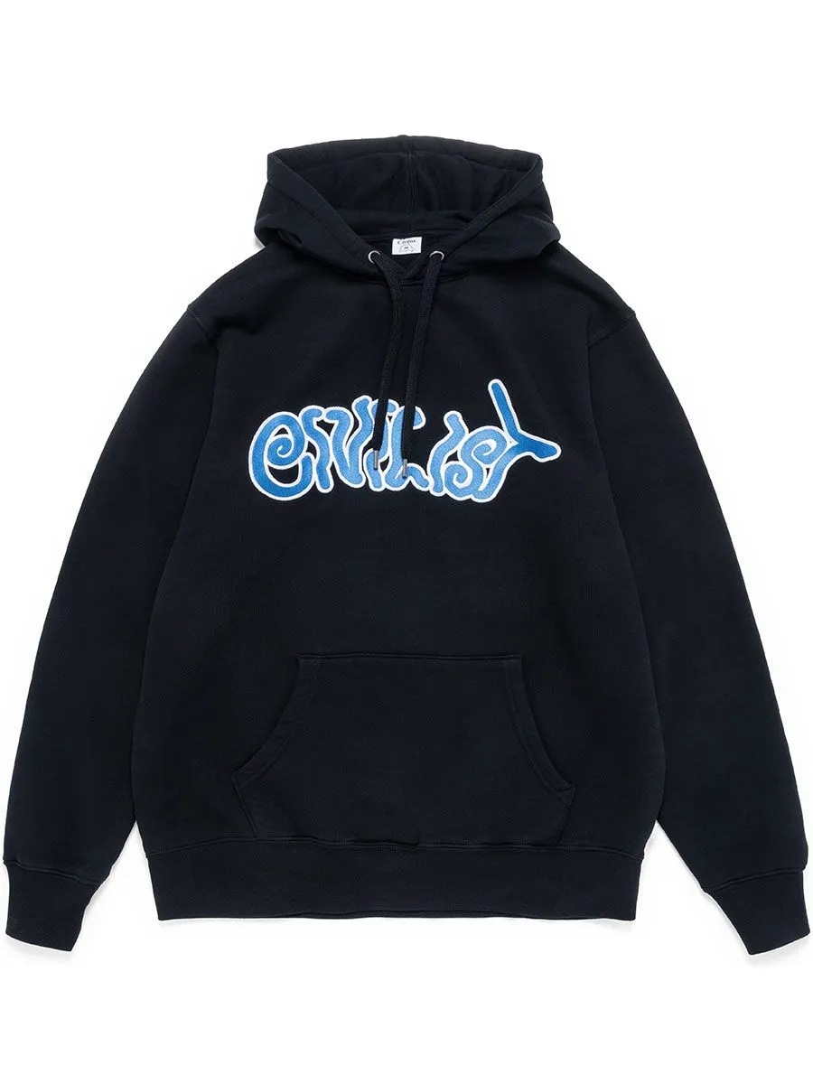 Civilist Curl Hoody - Black