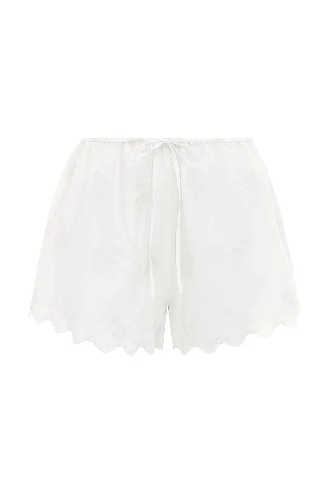 DAHLIA SHORT - VINTAGE WHITE