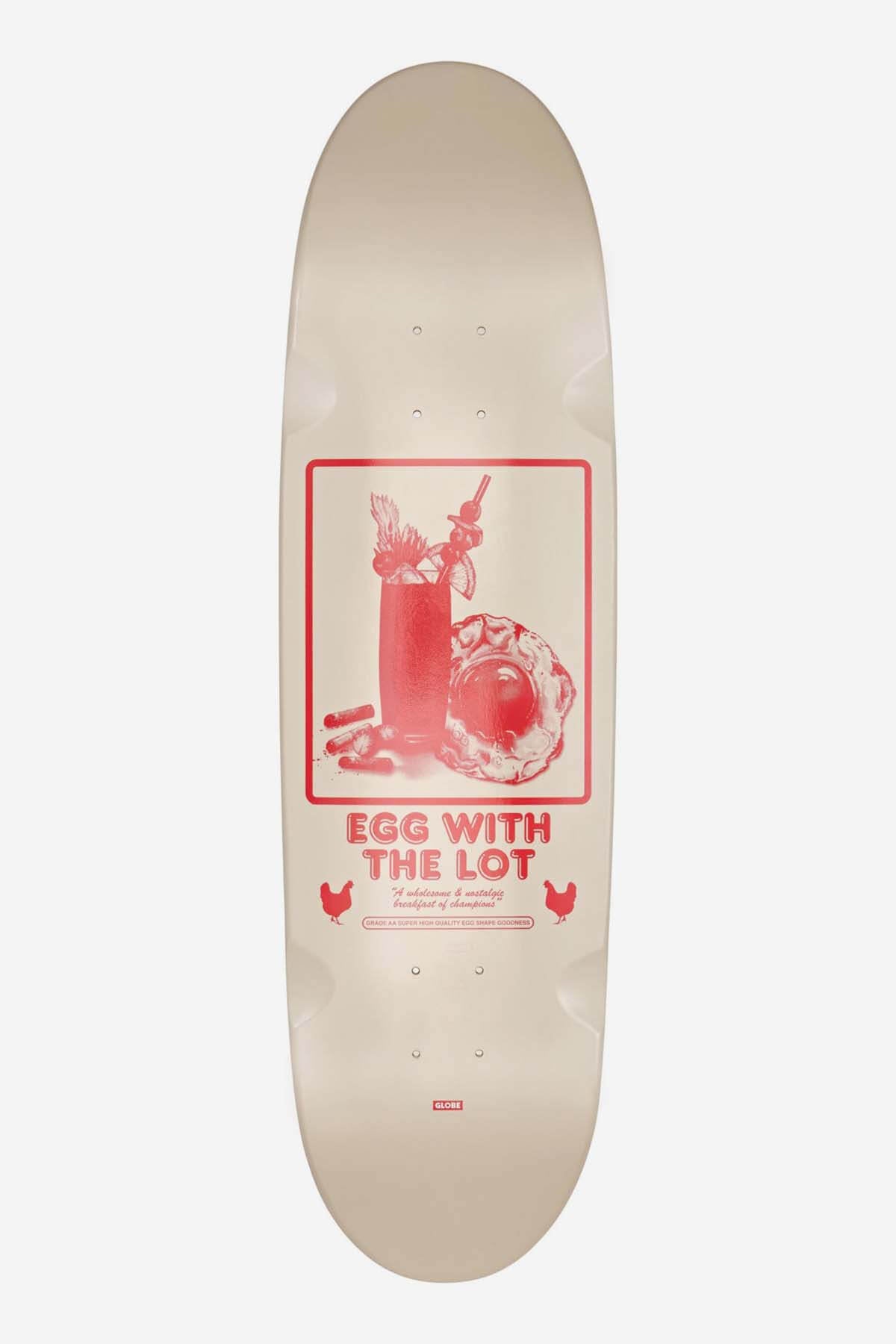 Eggy - Off-White/The Lot - 8.625 Skateboard Deck