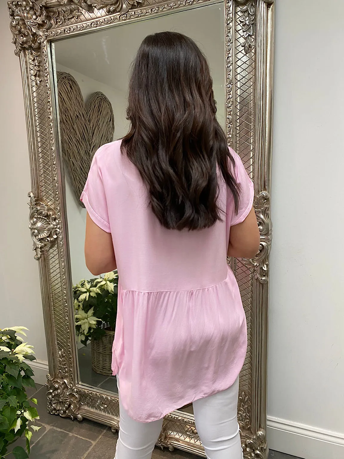 Frill Back Detail Top Jamie