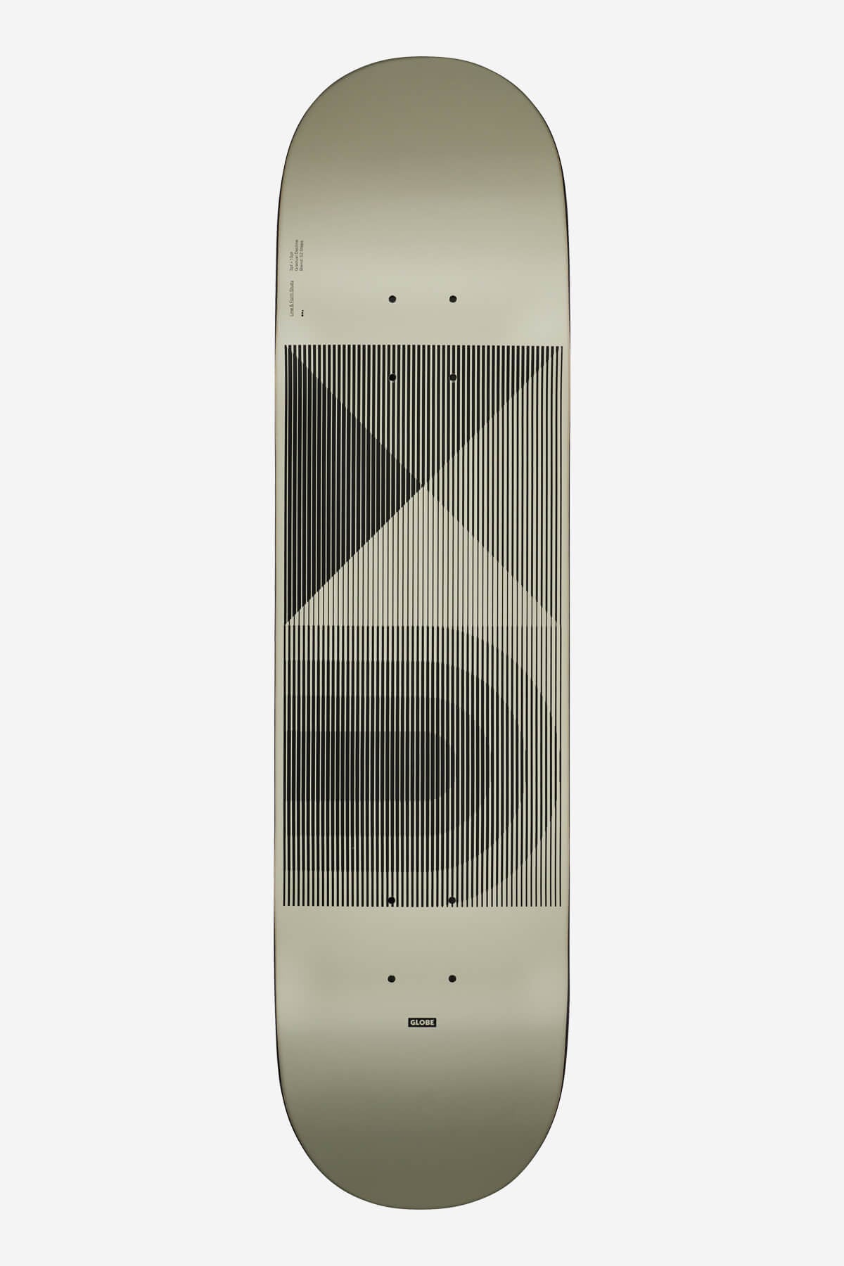 G1 Lineform 2 - Off White - 8.0 Skateboard Deck