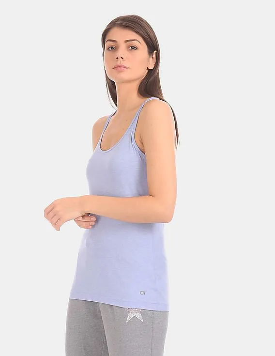 GAP Women Blue GapFit Breathe Racerback Tank