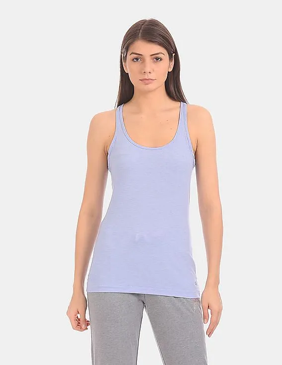 GAP Women Blue GapFit Breathe Racerback Tank