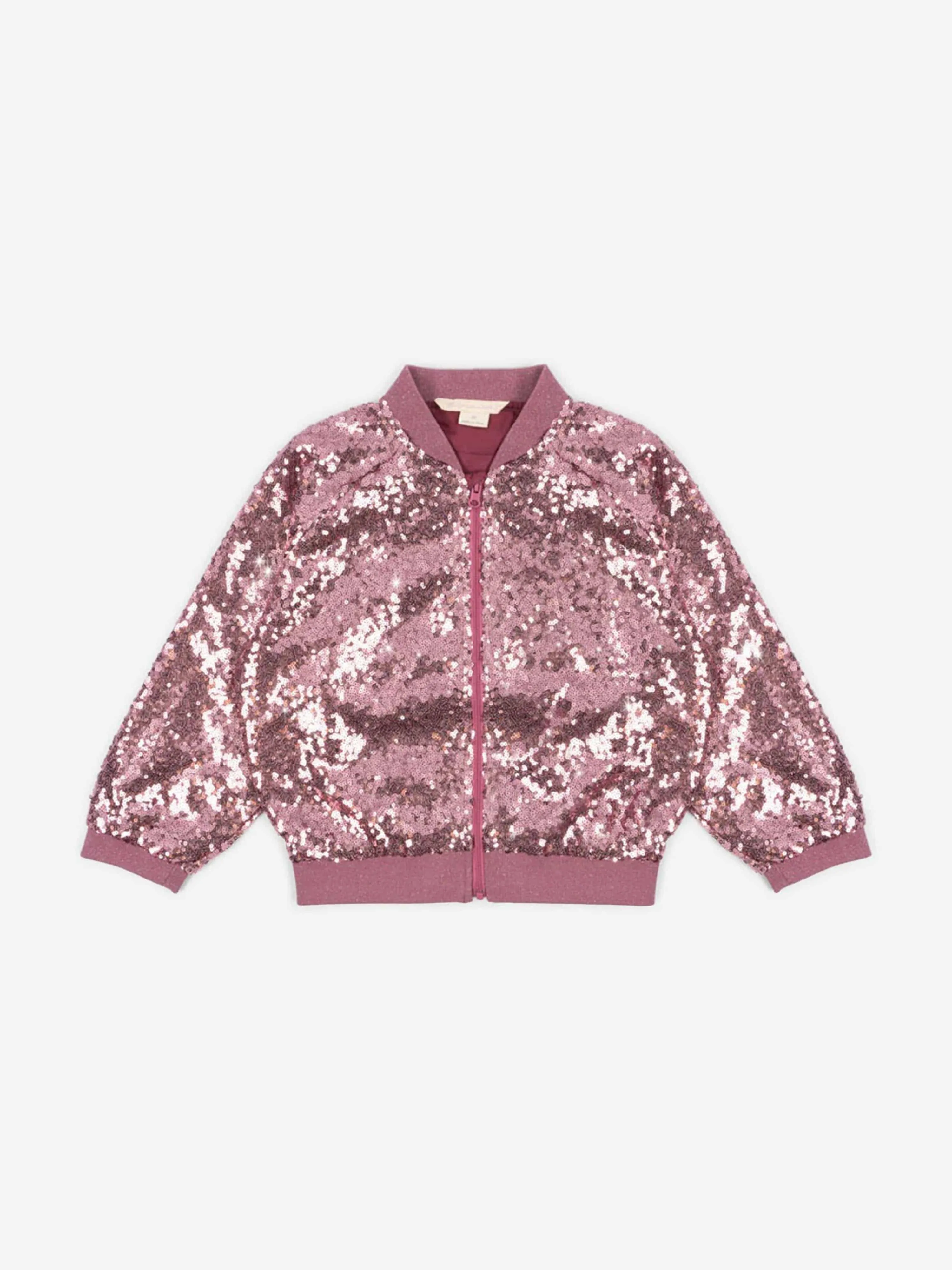 Girls Starla Sequin Jacket in Pink