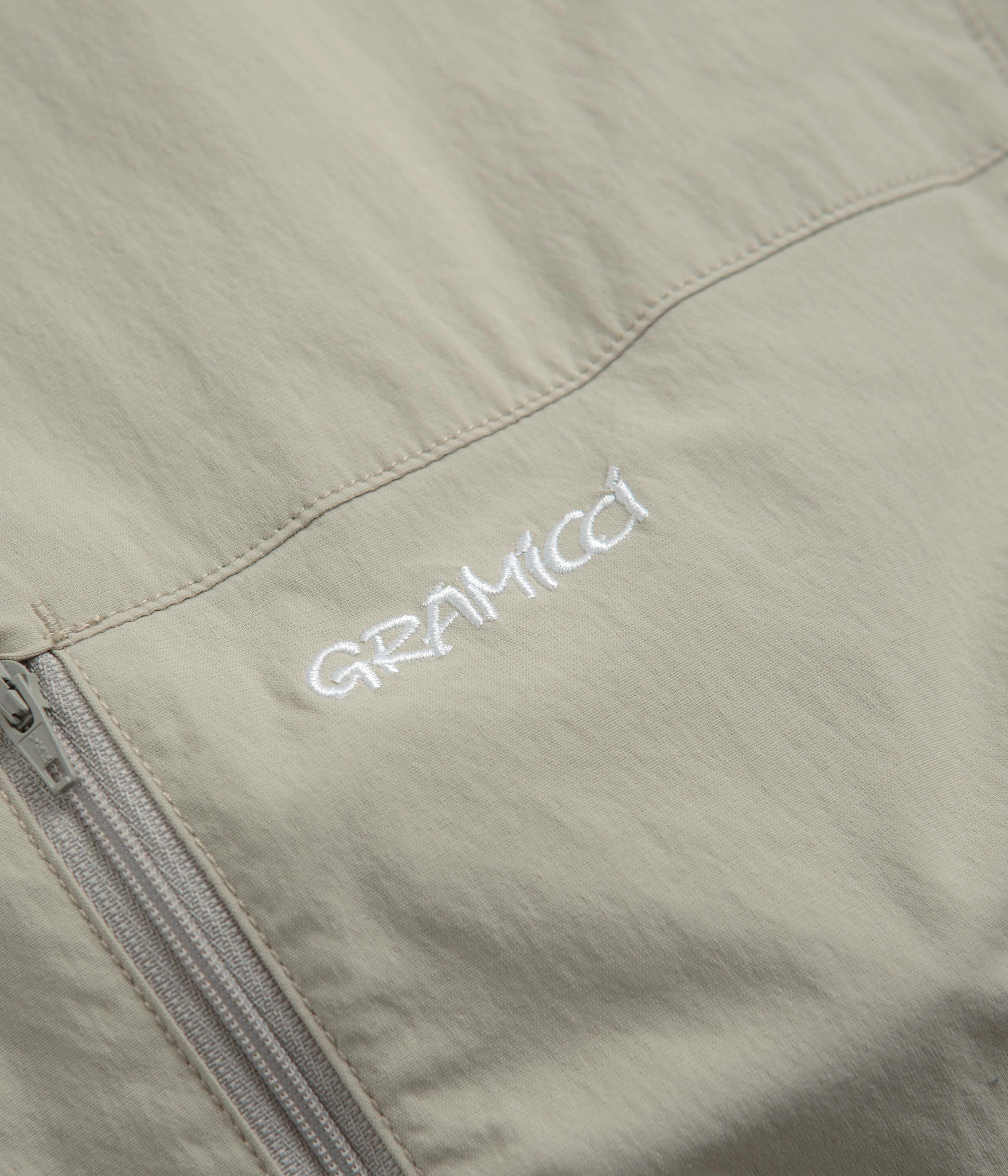 Gramicci Softshell Nylon Hooded Jacket - Stone Grey