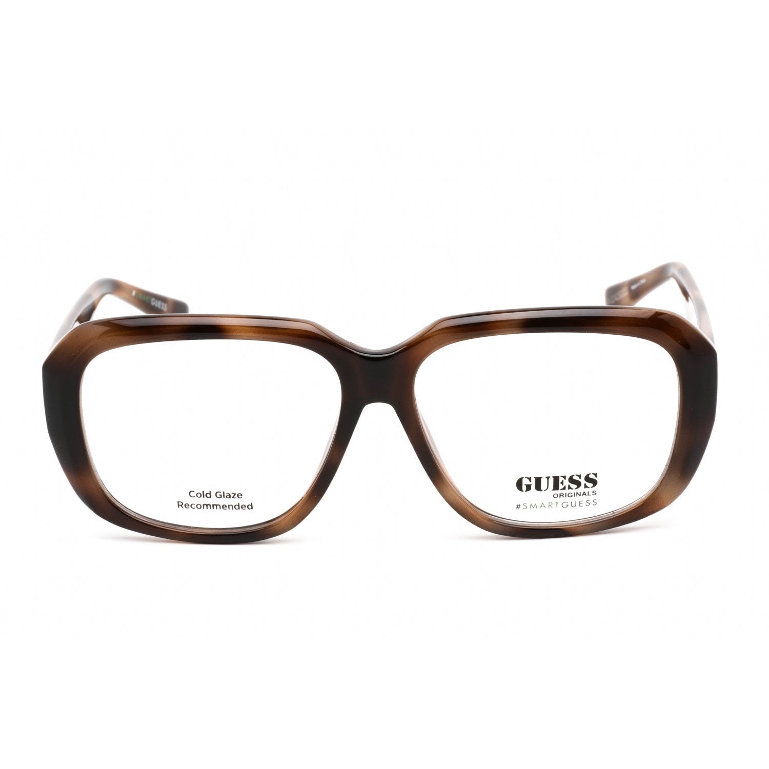 Guess GU8240 Eyeglasses Blonde Havana / Clear Lens