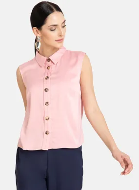 Half Placket Show Detail Top