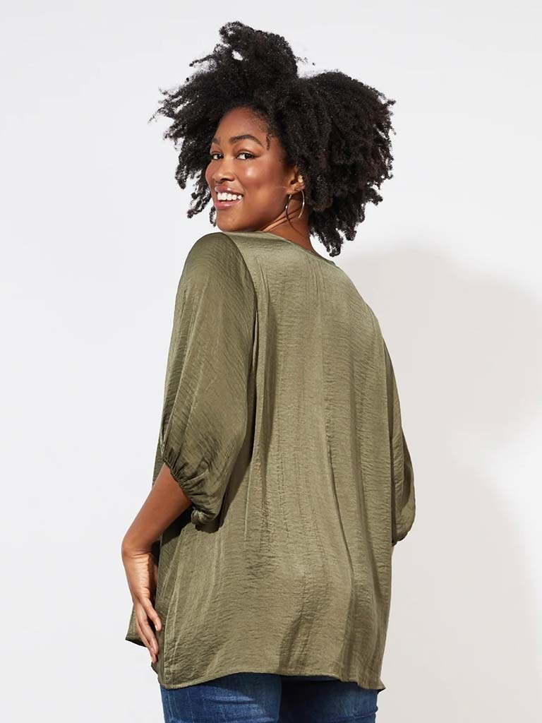 Haven Barbados Relax Top - Khaki