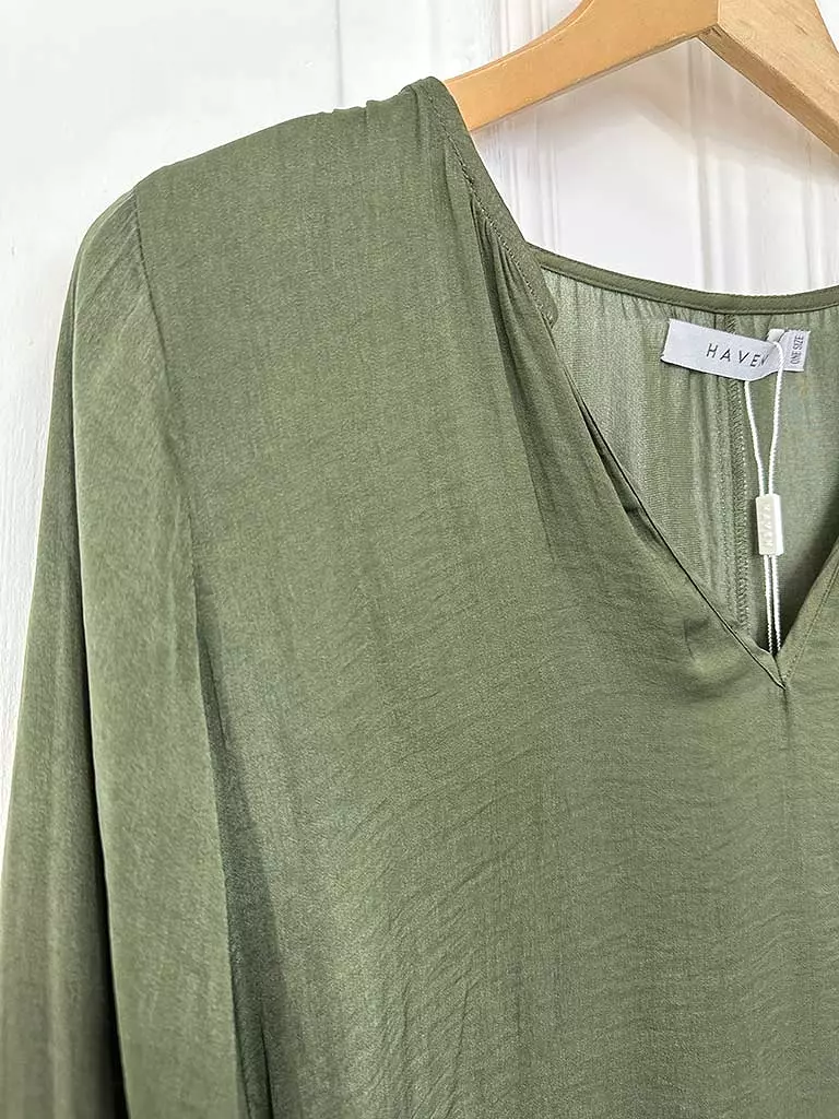 Haven Barbados Relax Top - Khaki