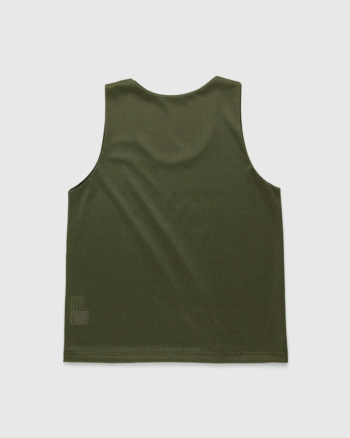 Highsnobiety – HS Sports Reversible Mesh Tank Top Black/Khaki | Highsnobiety Shop