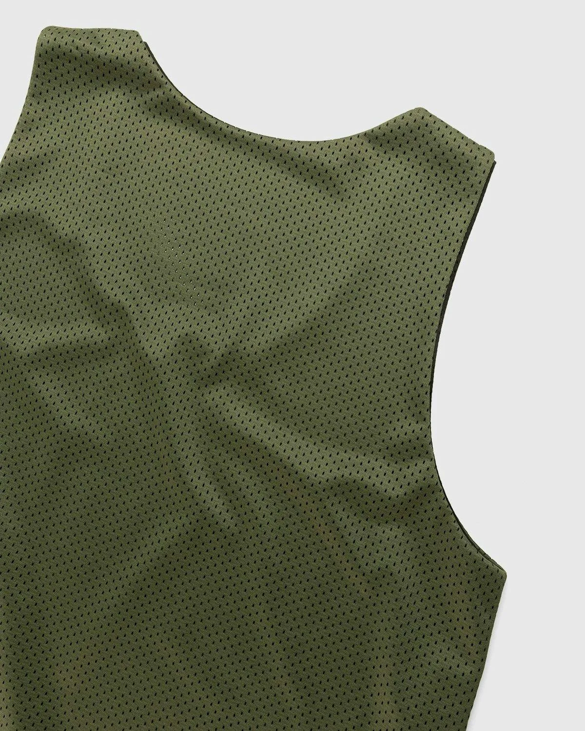 Highsnobiety – HS Sports Reversible Mesh Tank Top Black/Khaki | Highsnobiety Shop