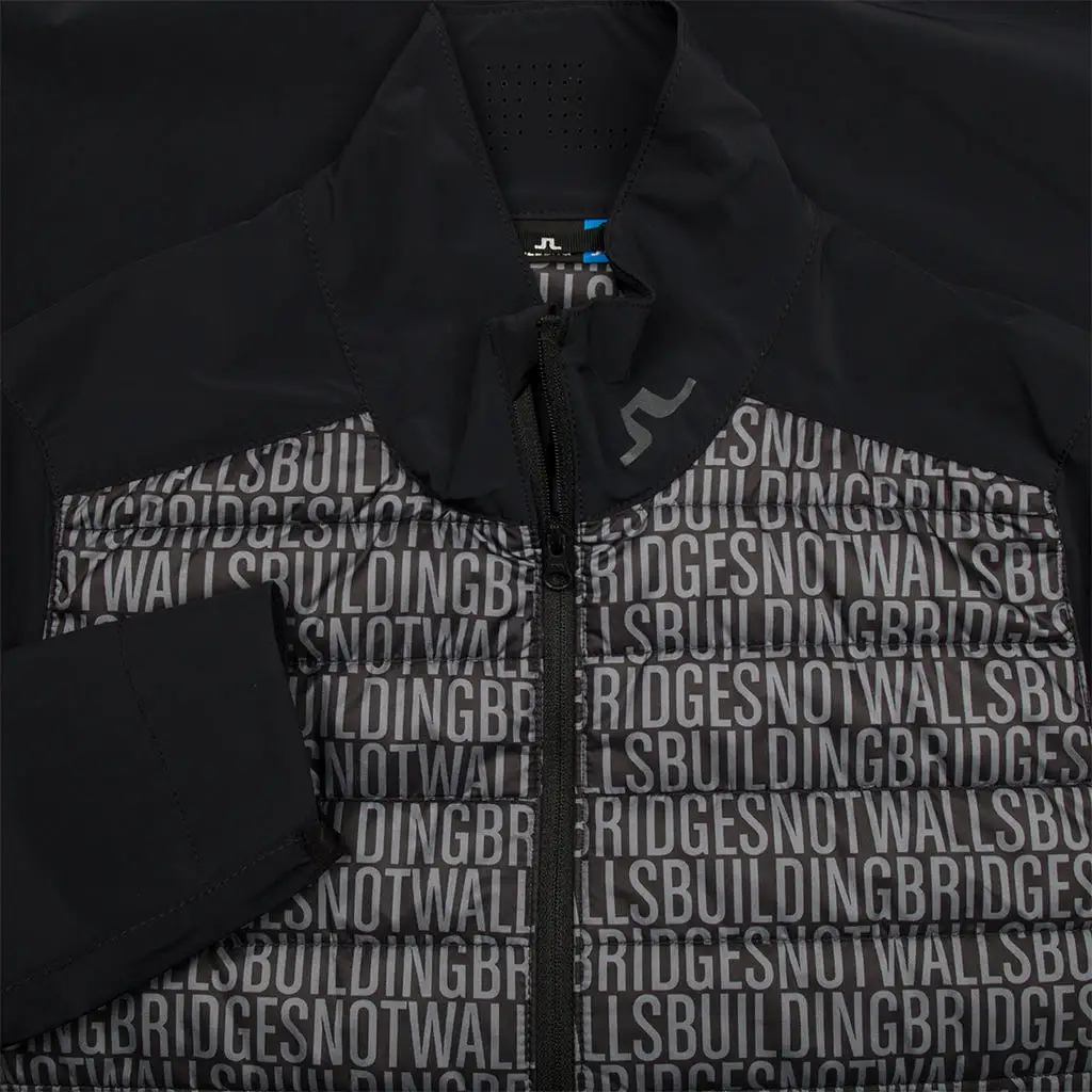 Hybrid Jacket Lux Softshell Building Bridges Print