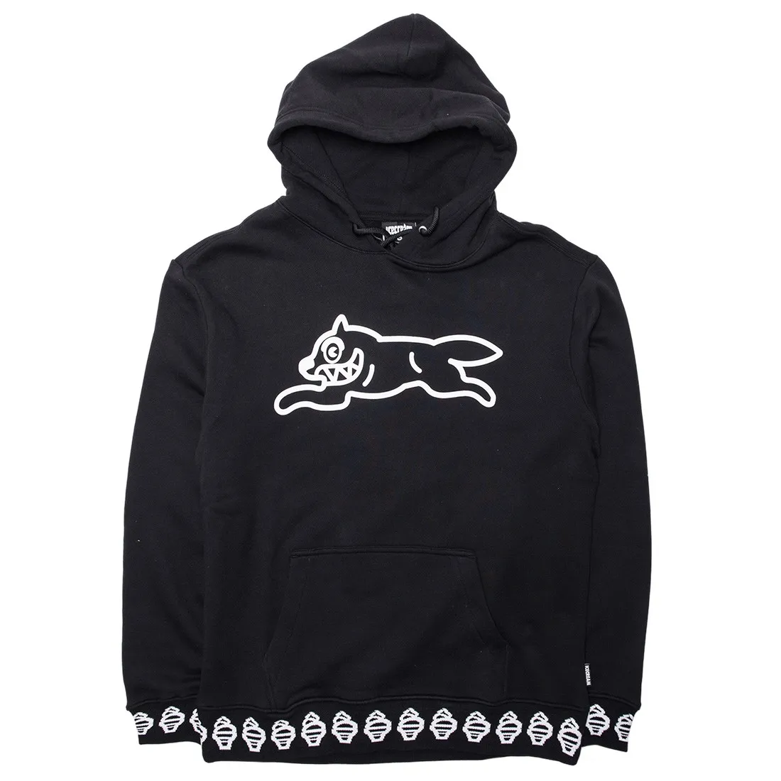 Ice Cream Men Cones Hoody (black)