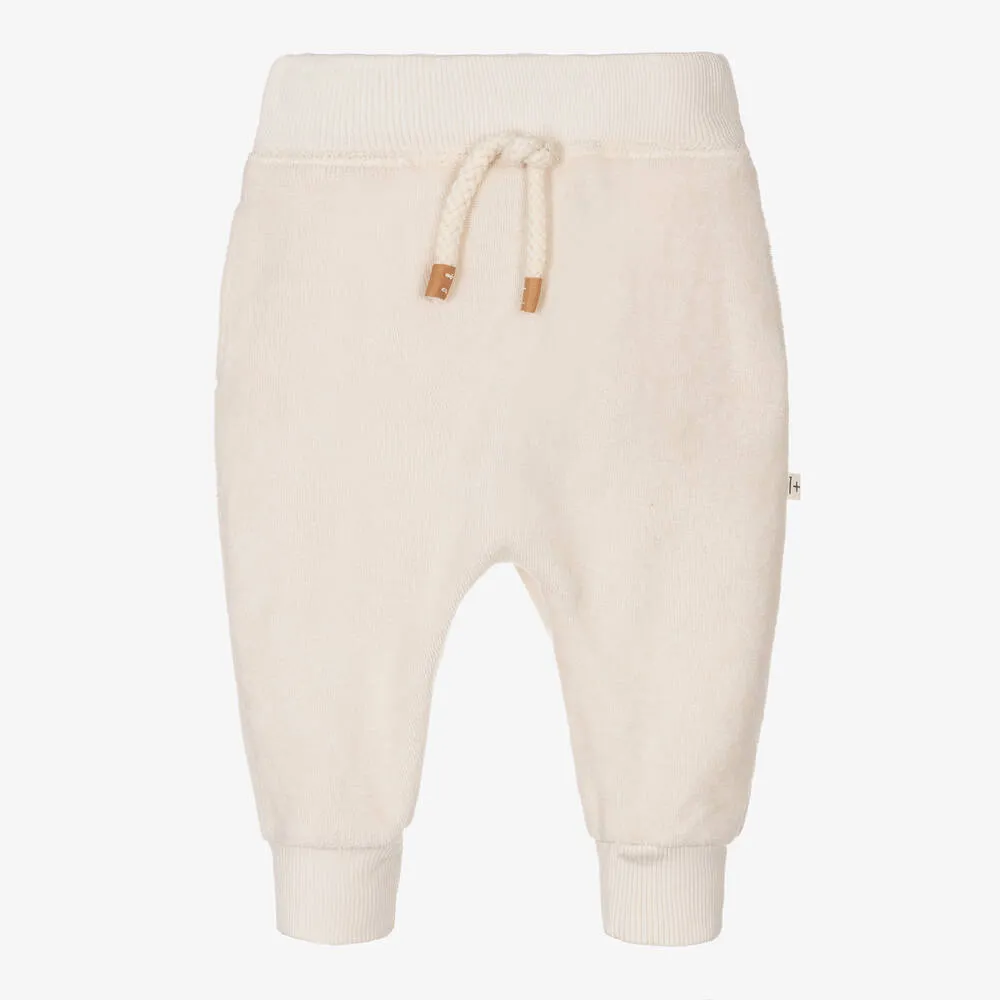 Ivory Terry Towelling Joggers