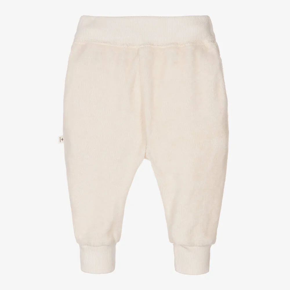 Ivory Terry Towelling Joggers