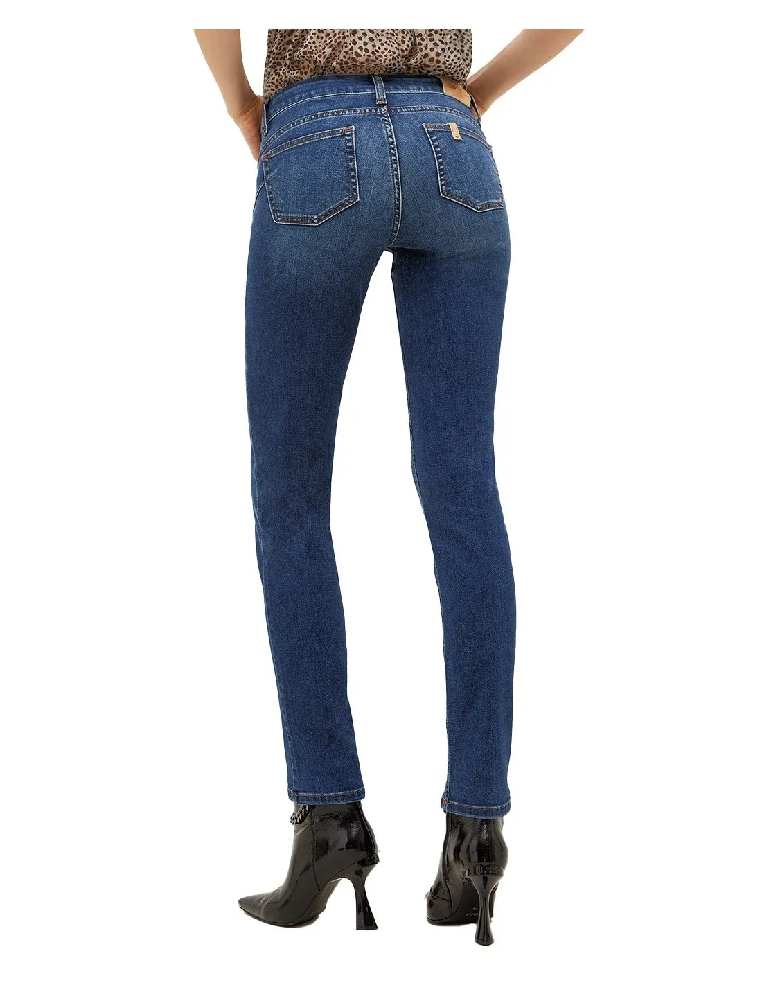 Jeans Liu Jo donna UXX028D4186 blu AI22