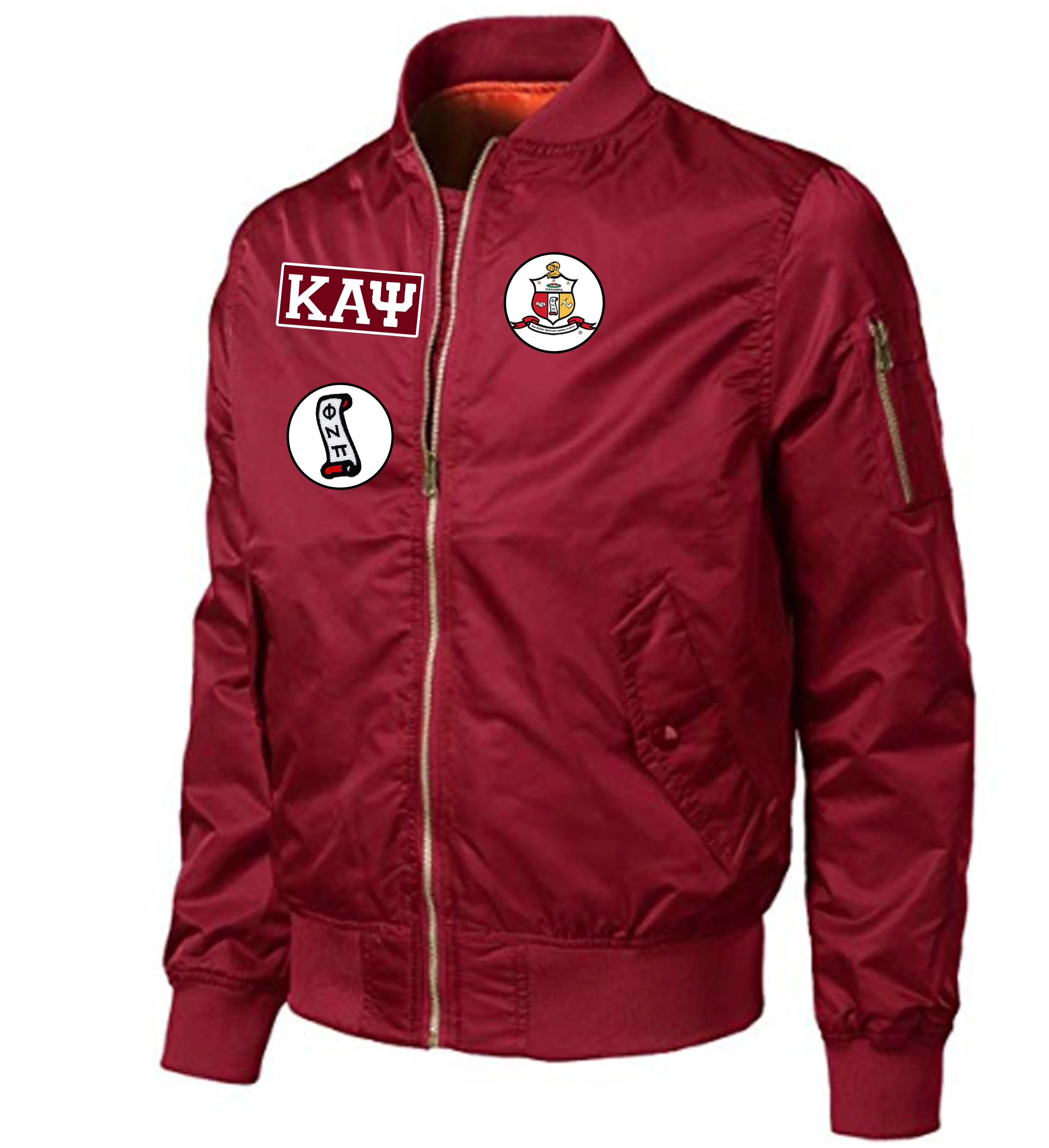 Kappa Alpha Psi Bomber Jacket Patches