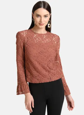 Lace Detail Top