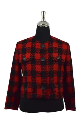 Ladies Checkered Jacket