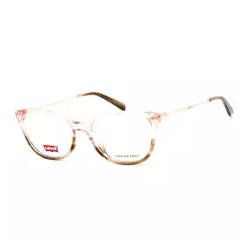 Levi's LV 5021 Eyeglasses Pink Horn / Clear Lens