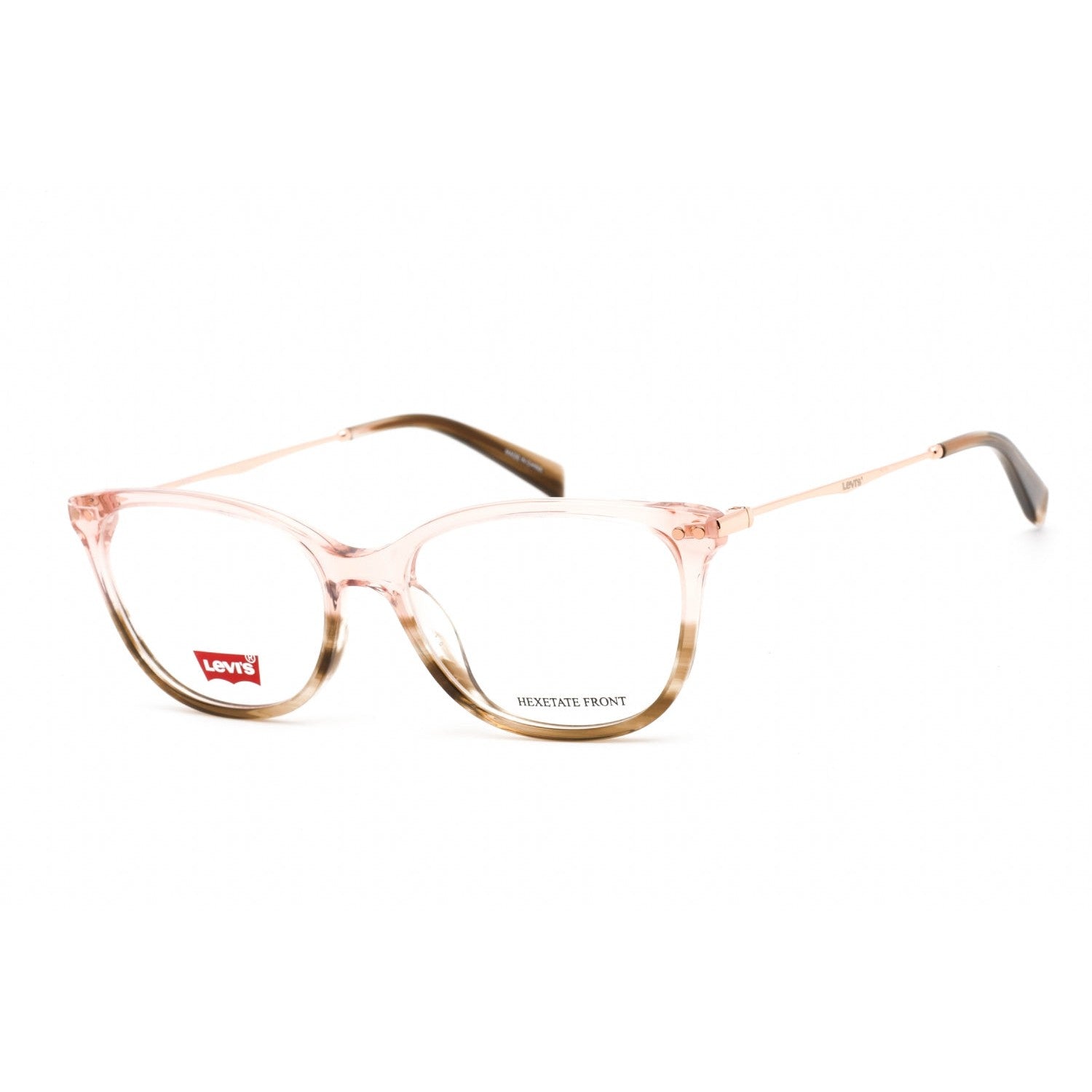 Levi's LV 5021 Eyeglasses Pink Horn / Clear Lens