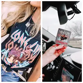 Long Live Cowboys Tee & Air Freshener Bundle