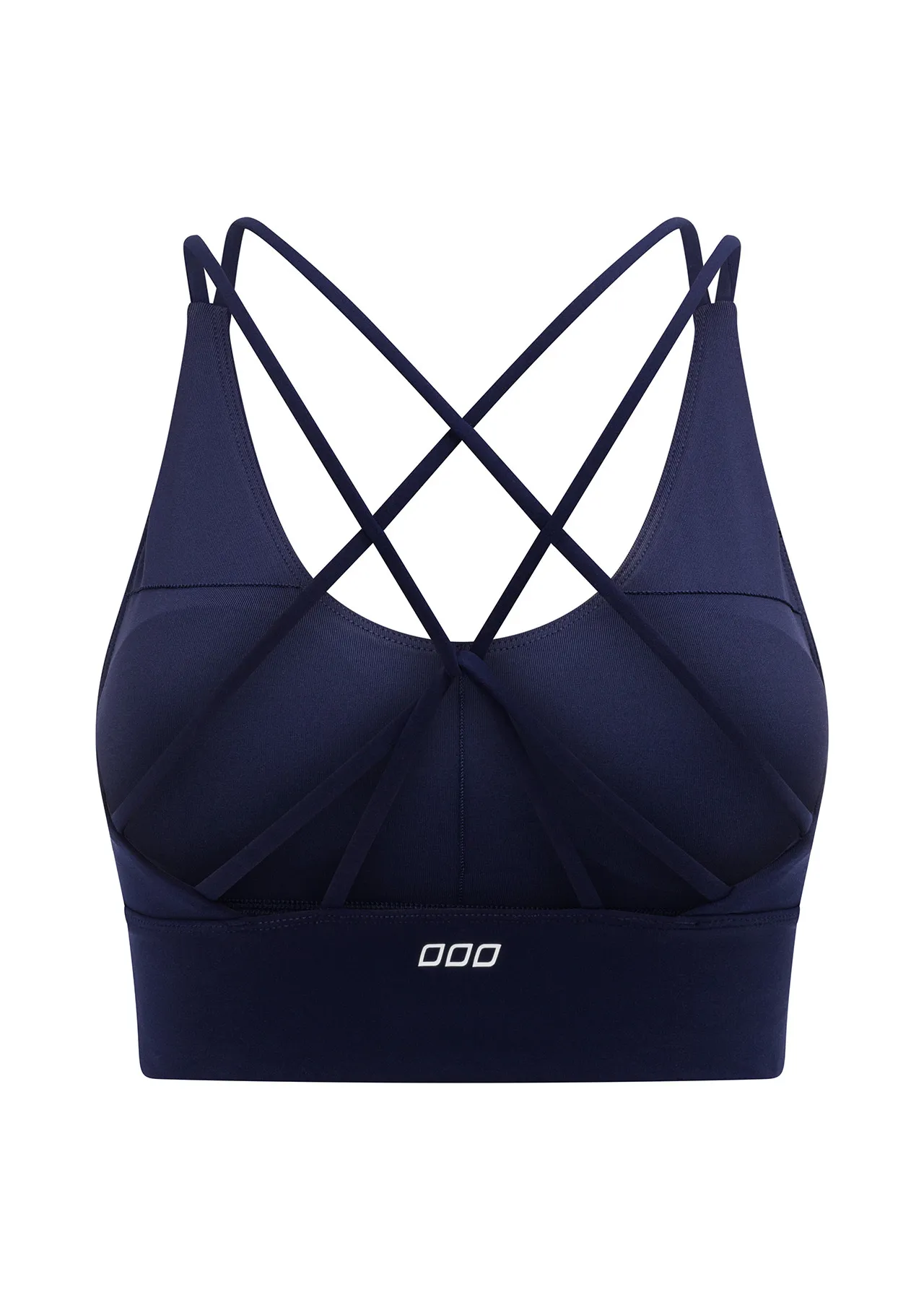 Lotus Longline Sports Bra | Blue | All Day Support | Lorna Jane Australia