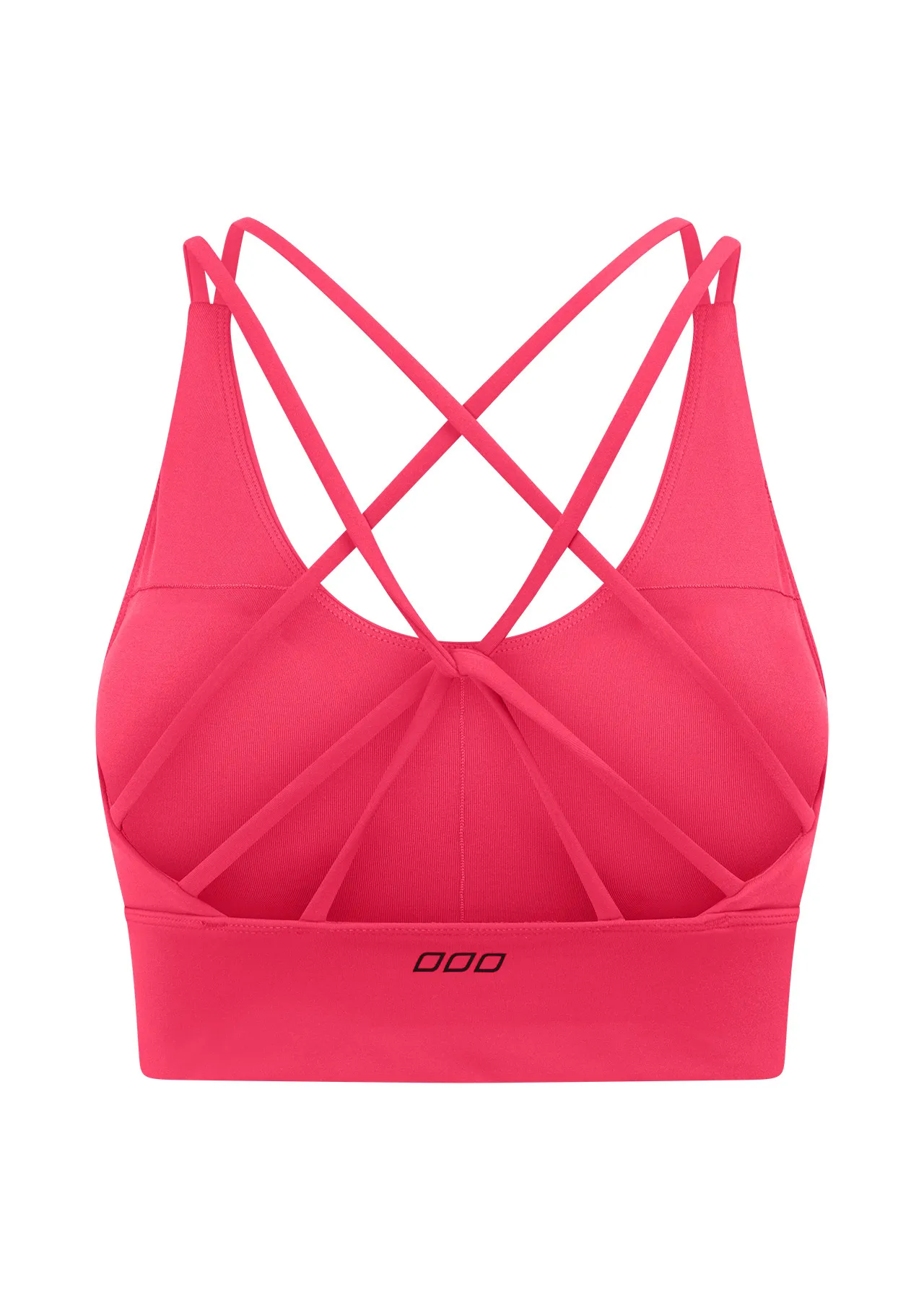 Lotus Longline Sports Bra | Pink | All Day Support | Lorna Jane Australia