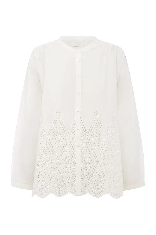 LOUISA SHIRT - VINTAGE WHITE