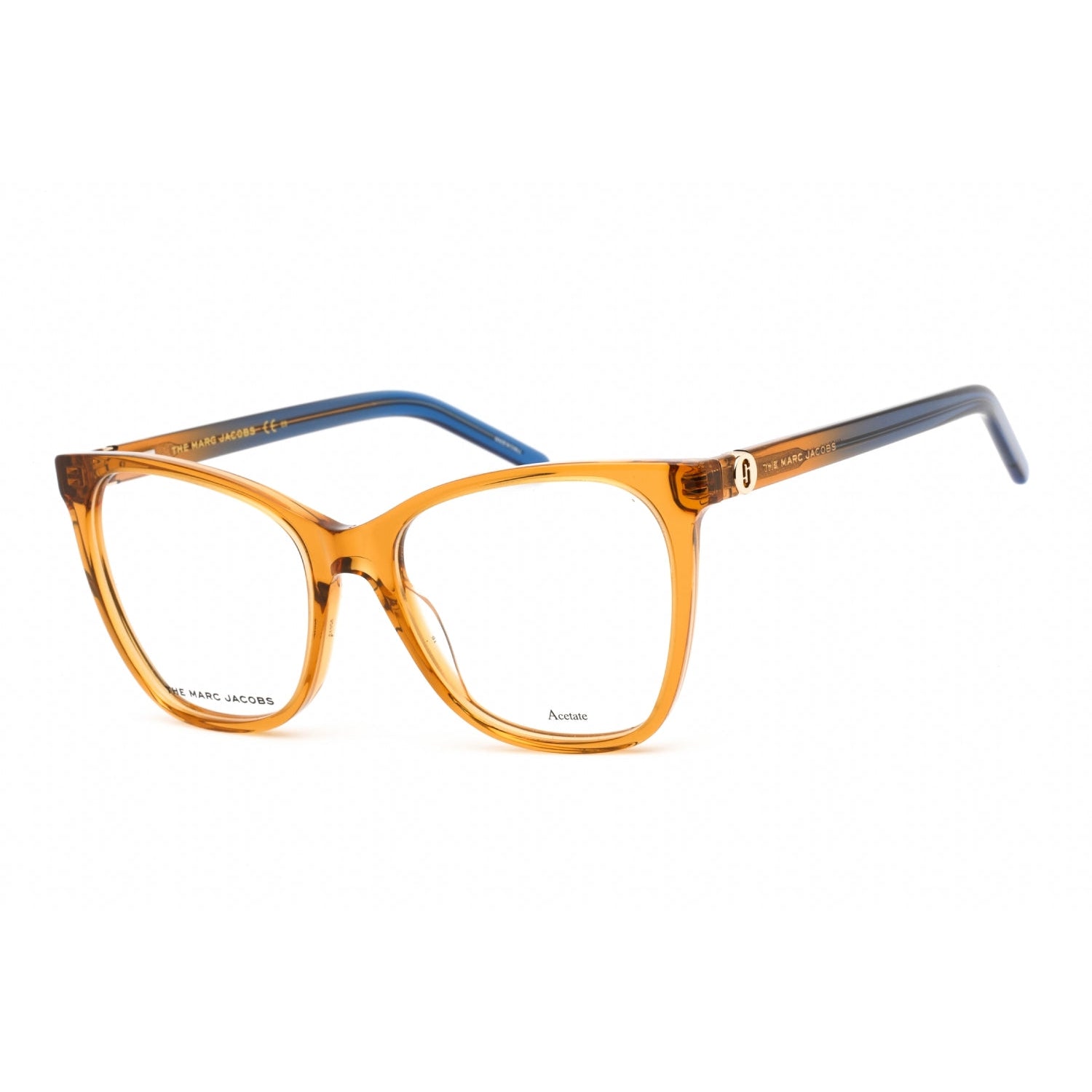 Marc Jacobs MARC 600 Eyeglasses BROWN BLUE / Clear demo lens