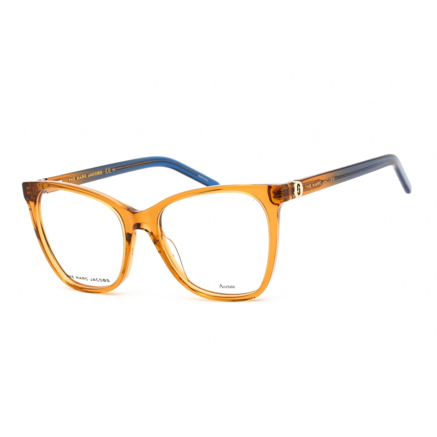 Marc Jacobs MARC 600 Eyeglasses BROWN BLUE / Clear demo lens