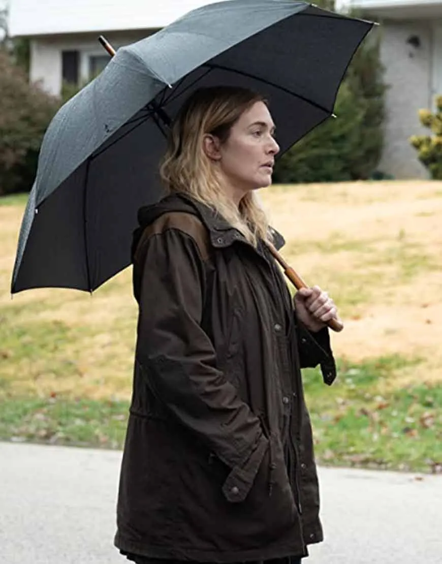 Mare Of Easttown Kate Winslet Black Jacket | Mare Sheehan Black Jacket