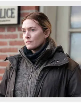 Mare Of Easttown Kate Winslet Black Jacket | Mare Sheehan Black Jacket