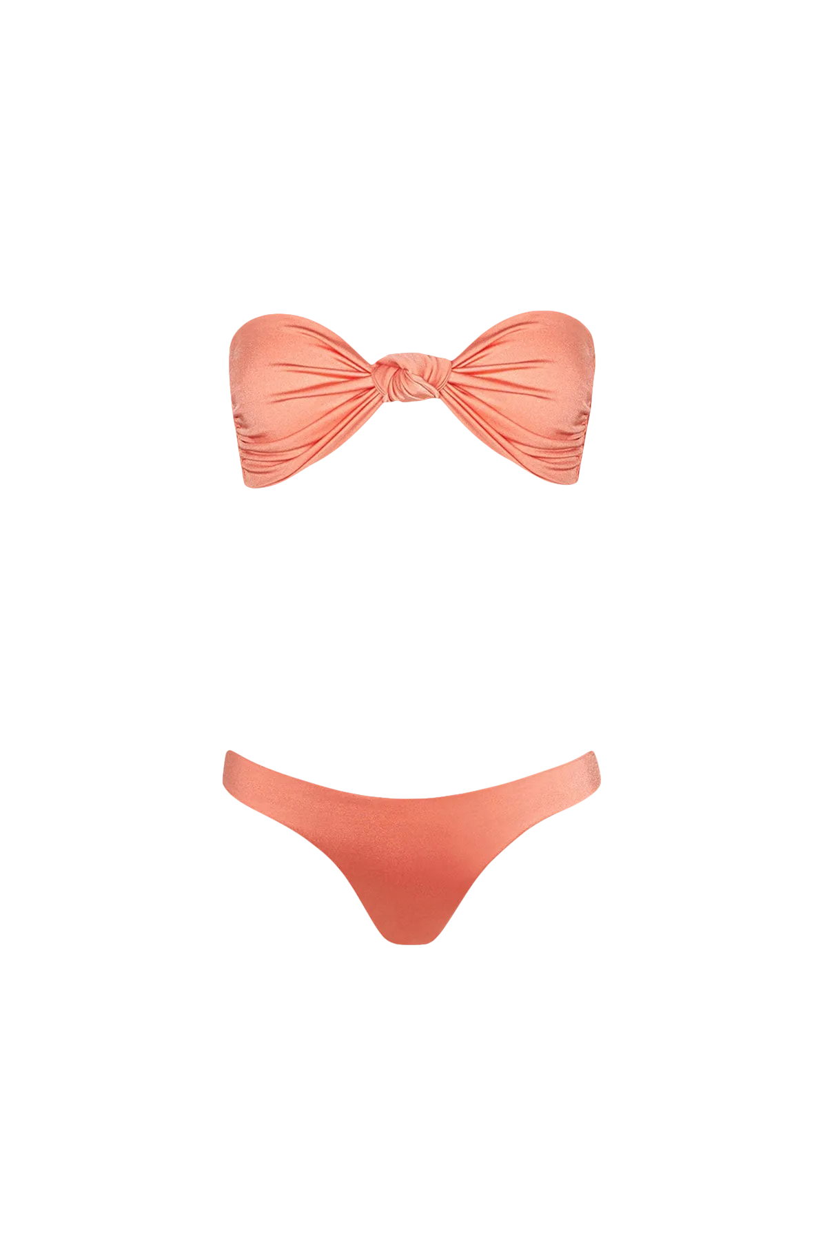 Marina Bikini in Light Orange - Top