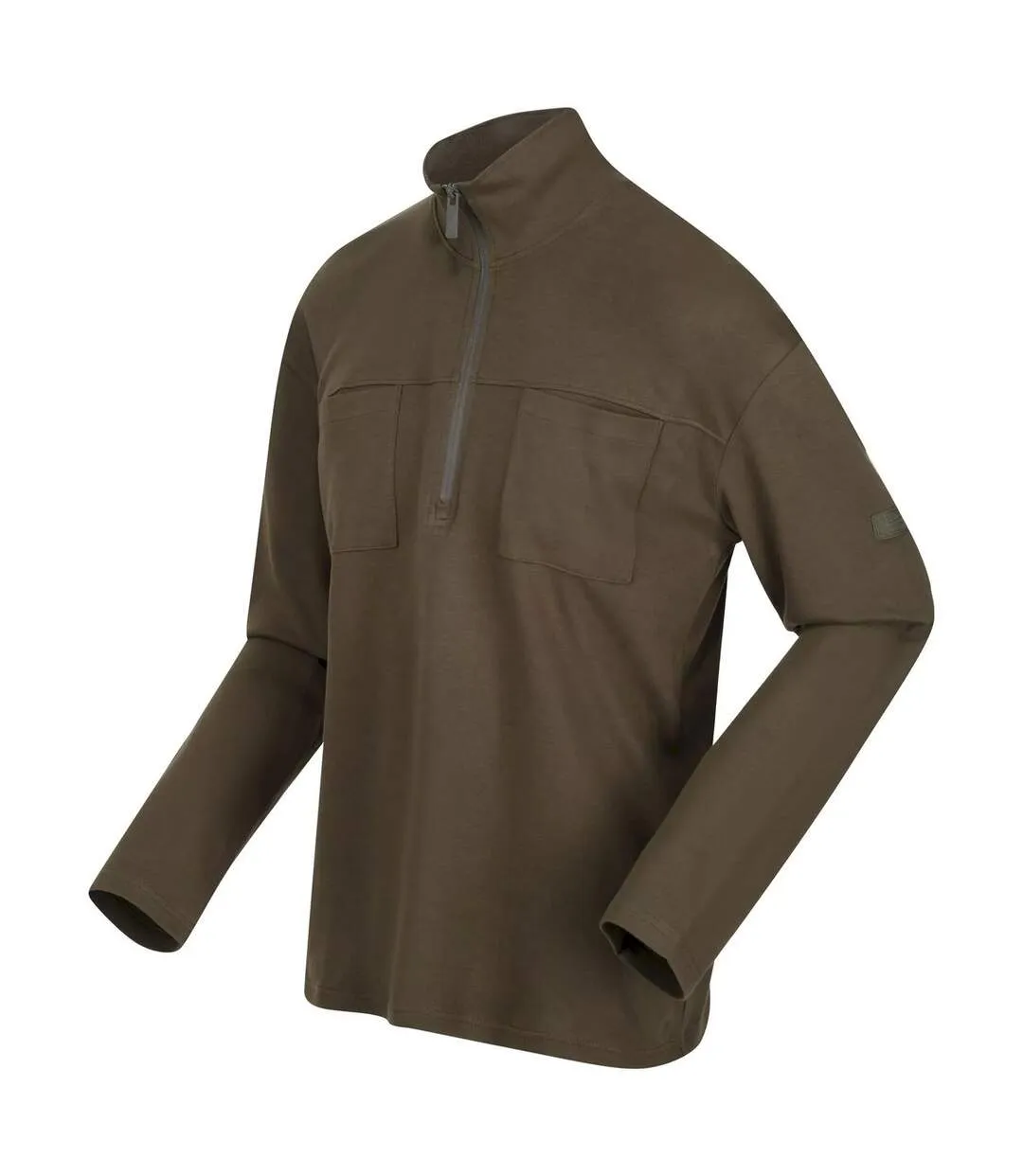 Mens ferdo fleece top dark khaki Regatta