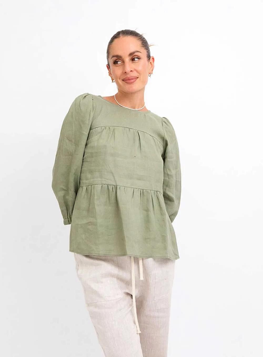 Morgan Top-KHAKI