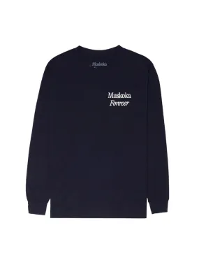 Muskoka Forever Pickleball Top - Navy