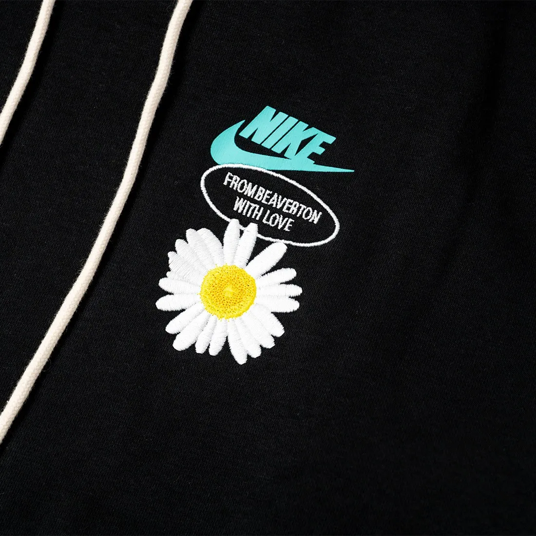 Nike Men Sportswear Hoody (black / washed teal)