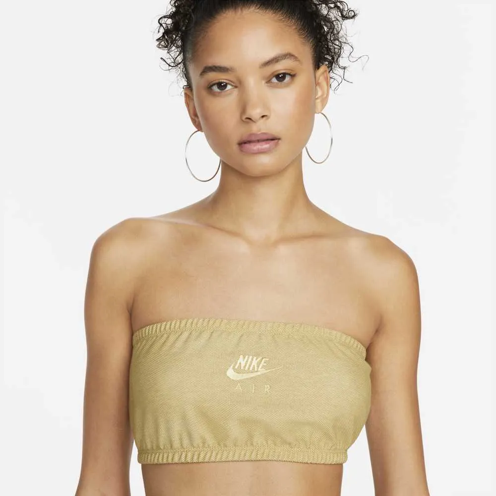 Nike Women's Air Bandeau Top Tan