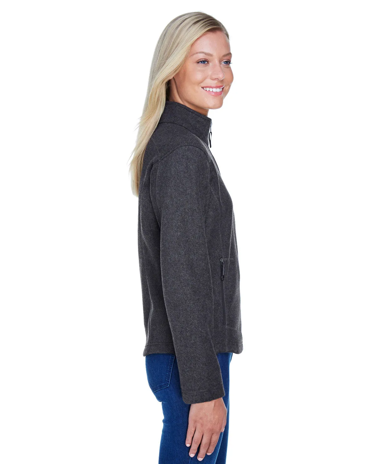 North End Ladies Voyage Fleece Jacket